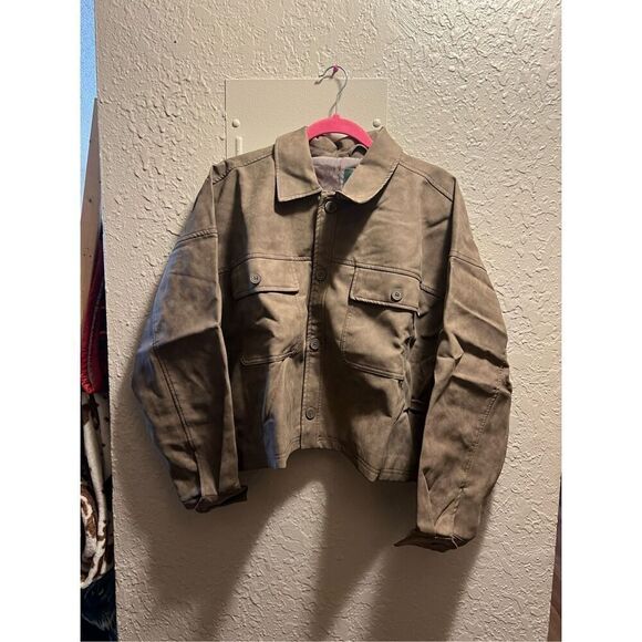 wild fable Jackets & Blazers - Wild Fable Light Brown Jacket Woman’s Size XXL NEW